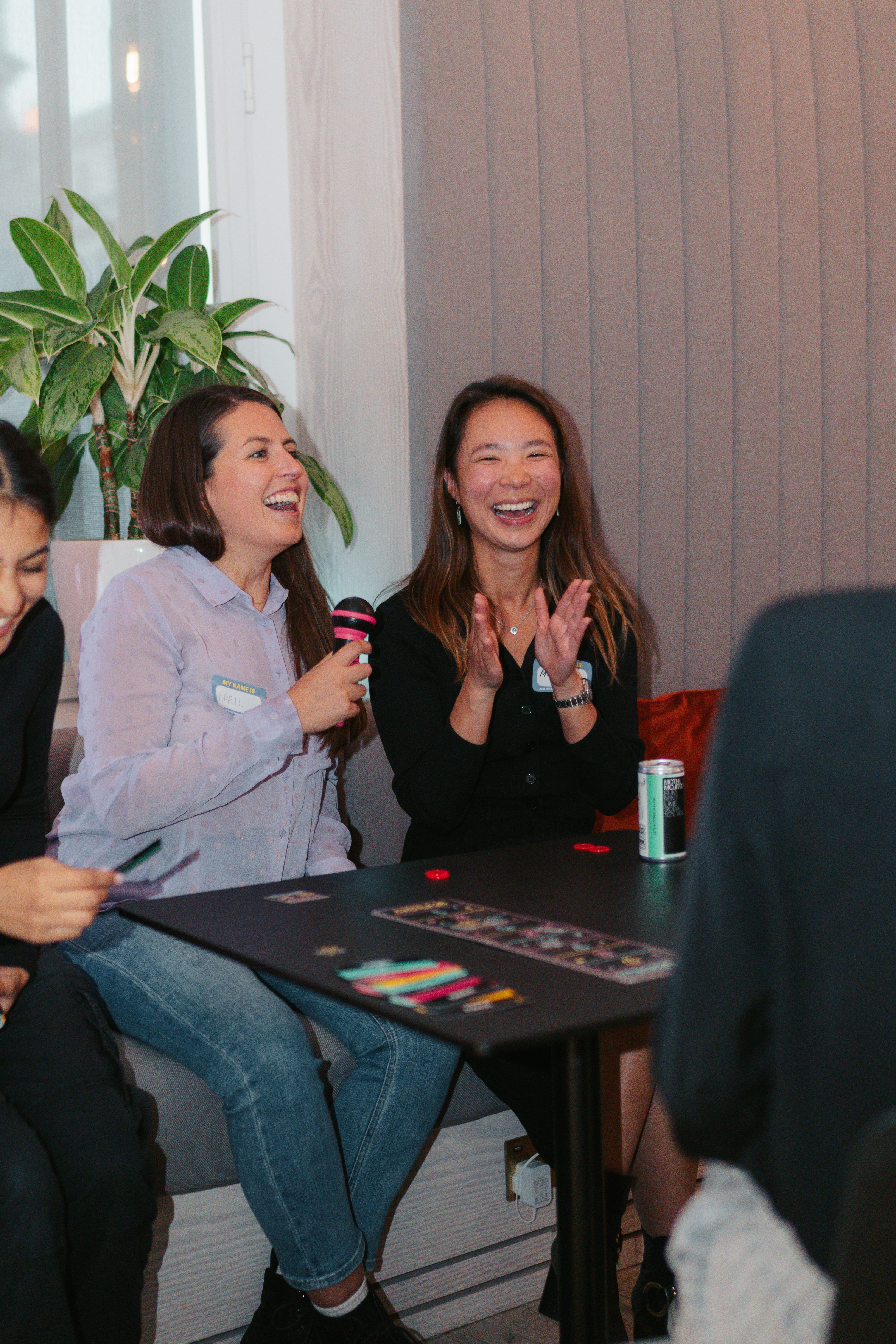 Guests at games night event
